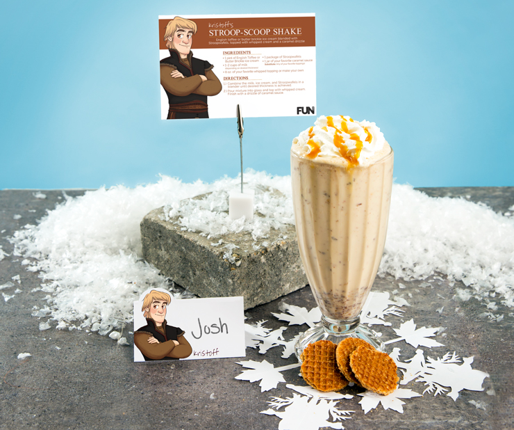 Frozen Kristoff Milkshake