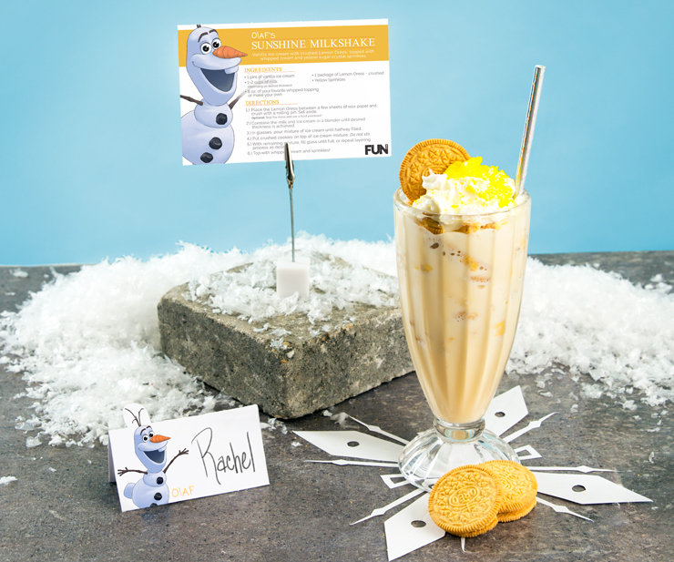 Frozen 2 Olaf Milkshake Recipe