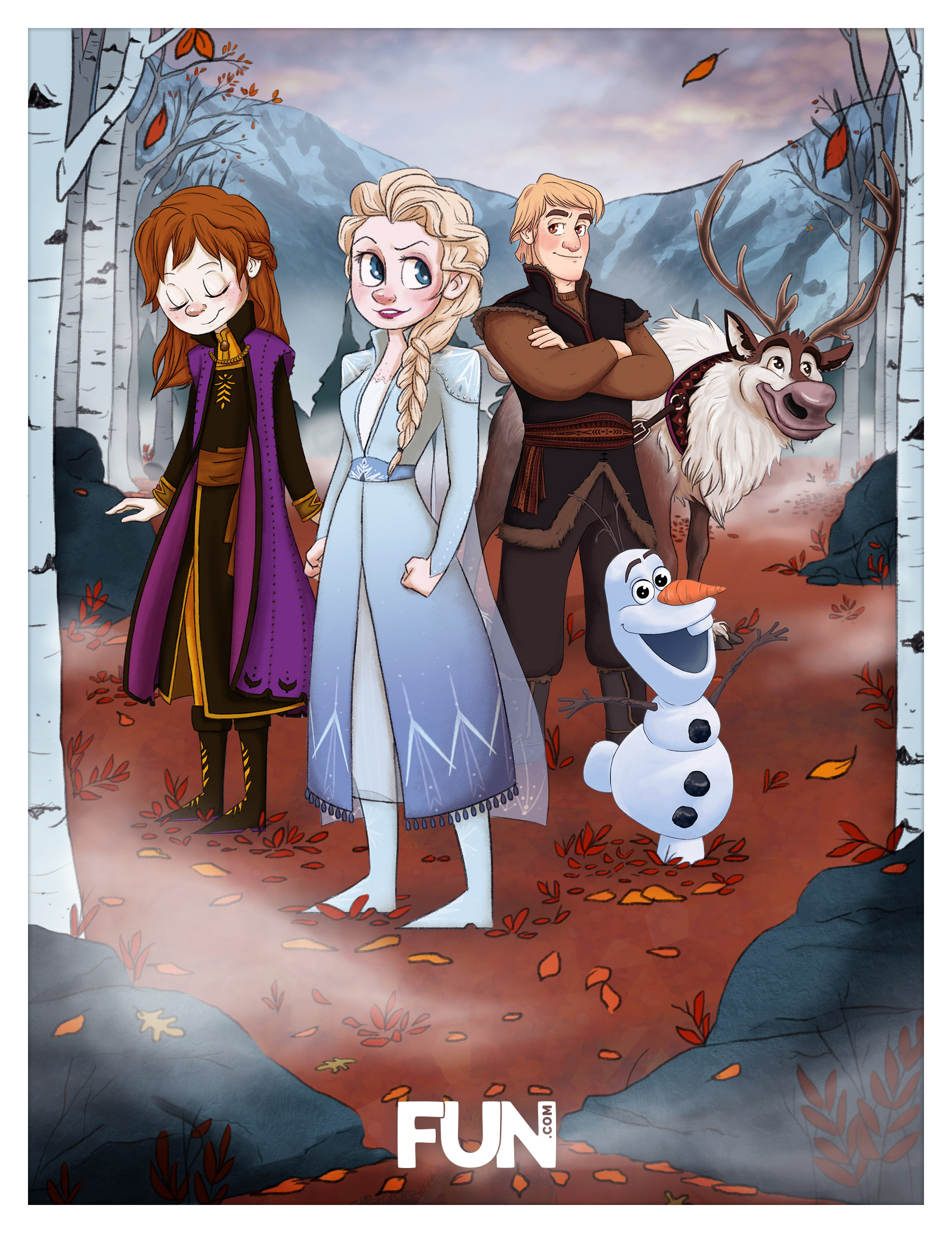 Frozen 2 Party Poster