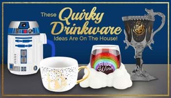 These Quirky Drinkware Ideas are on the House