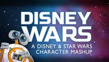 Star Wars & Disney Character Mashup Art
