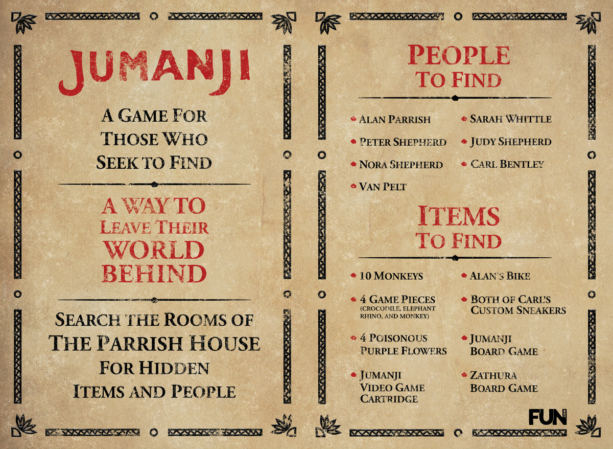 Jumanji Game Rules