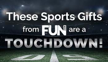 These Sports Gifts from Fun.com are a Touchdown!