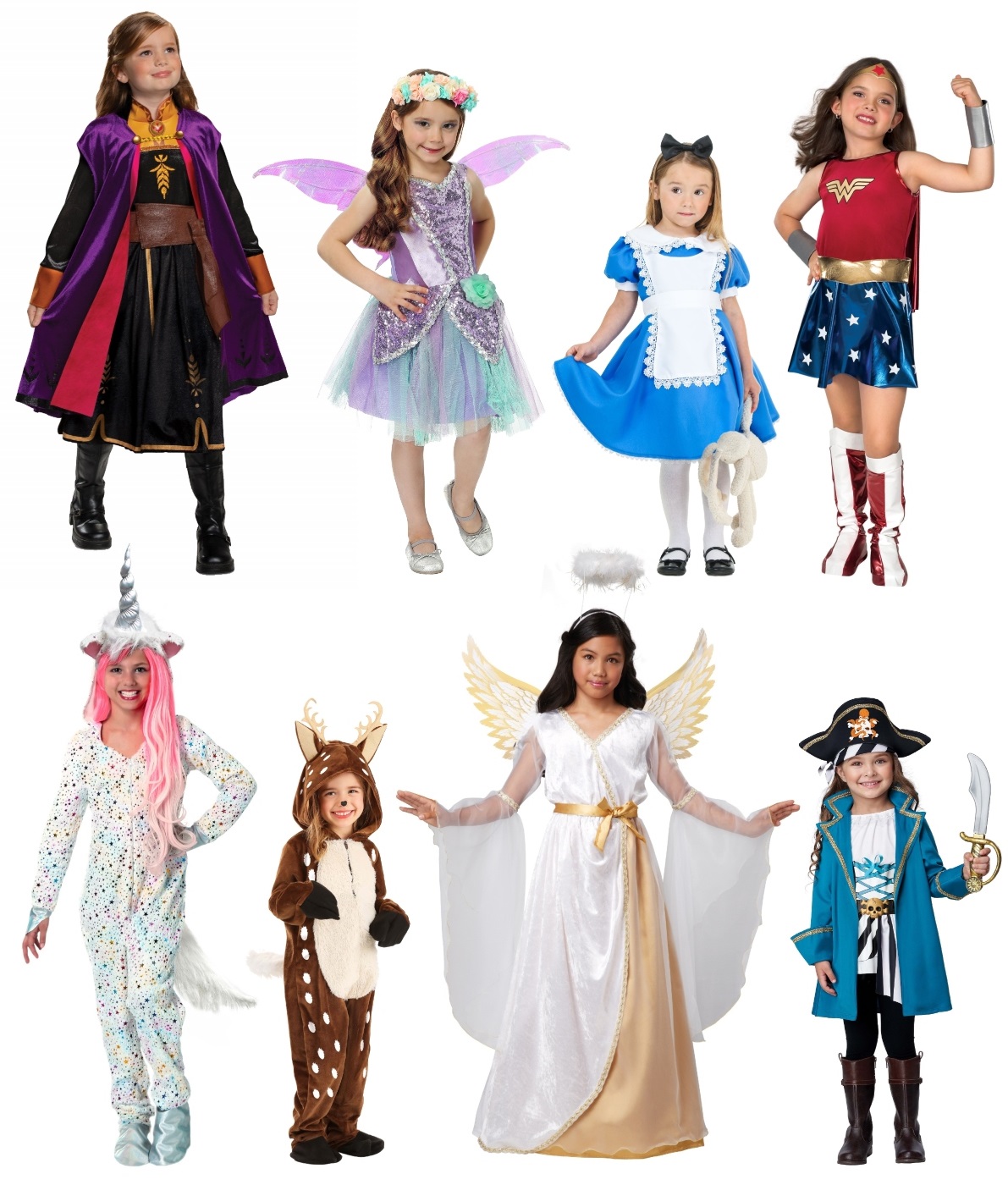 Girls' Costumes for Purim