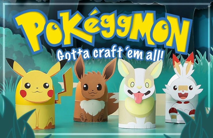 Pokéggmon: Gotta Craft 'em All Easter Eggs