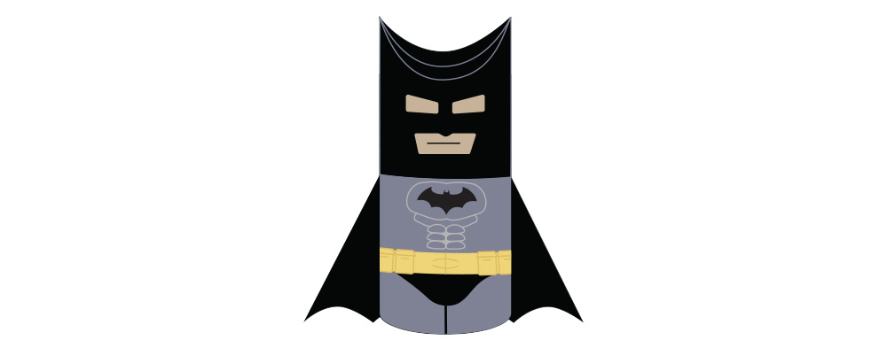 Batman Toilet Paper Roll Craft