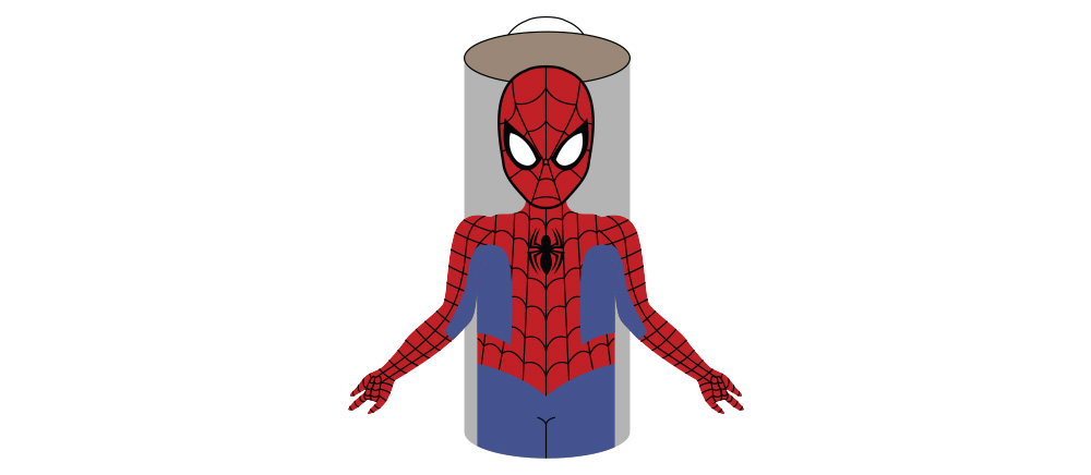 Spider-Man Toilet Paper Roll Craft