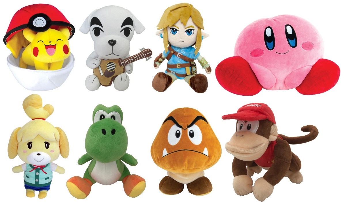 Nintendo cheap stuffed animals