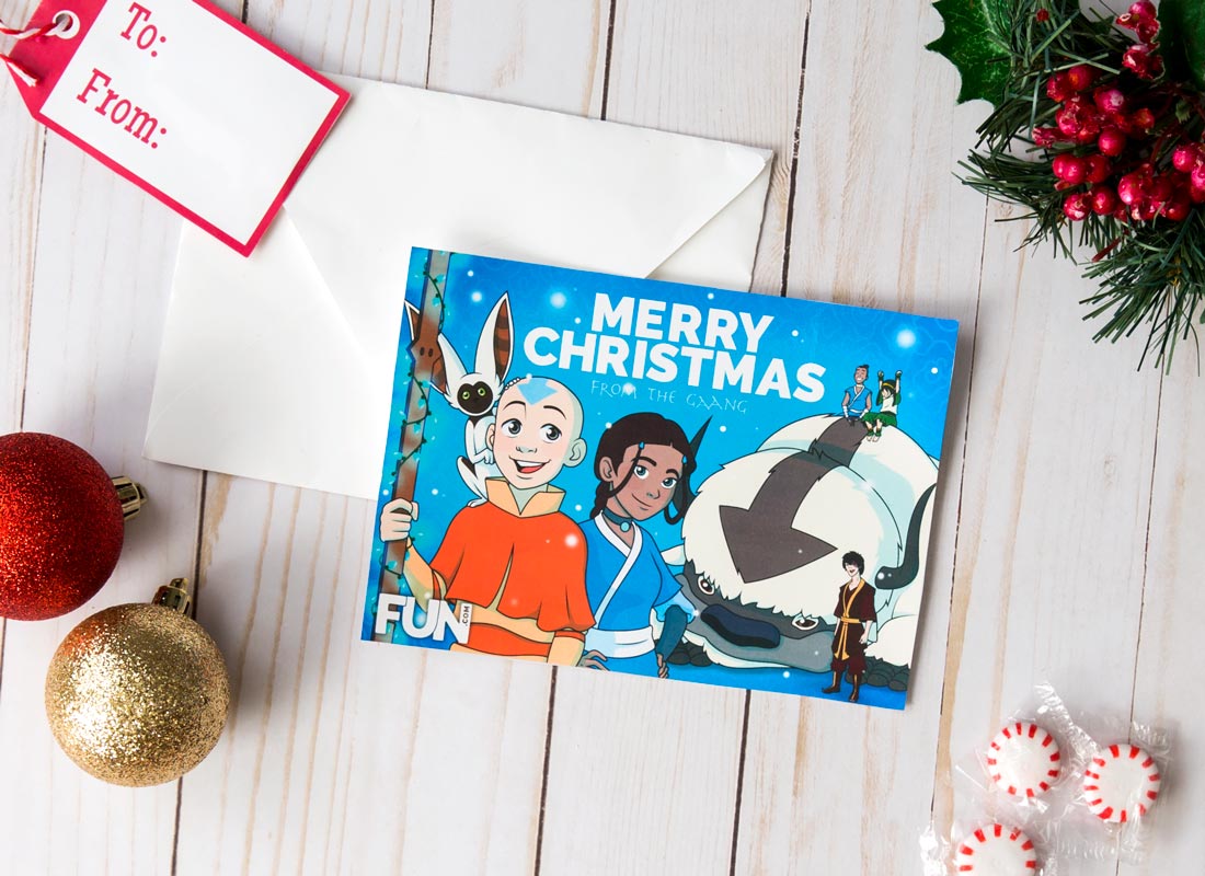 Avatar the Last Airbender Christmas Card