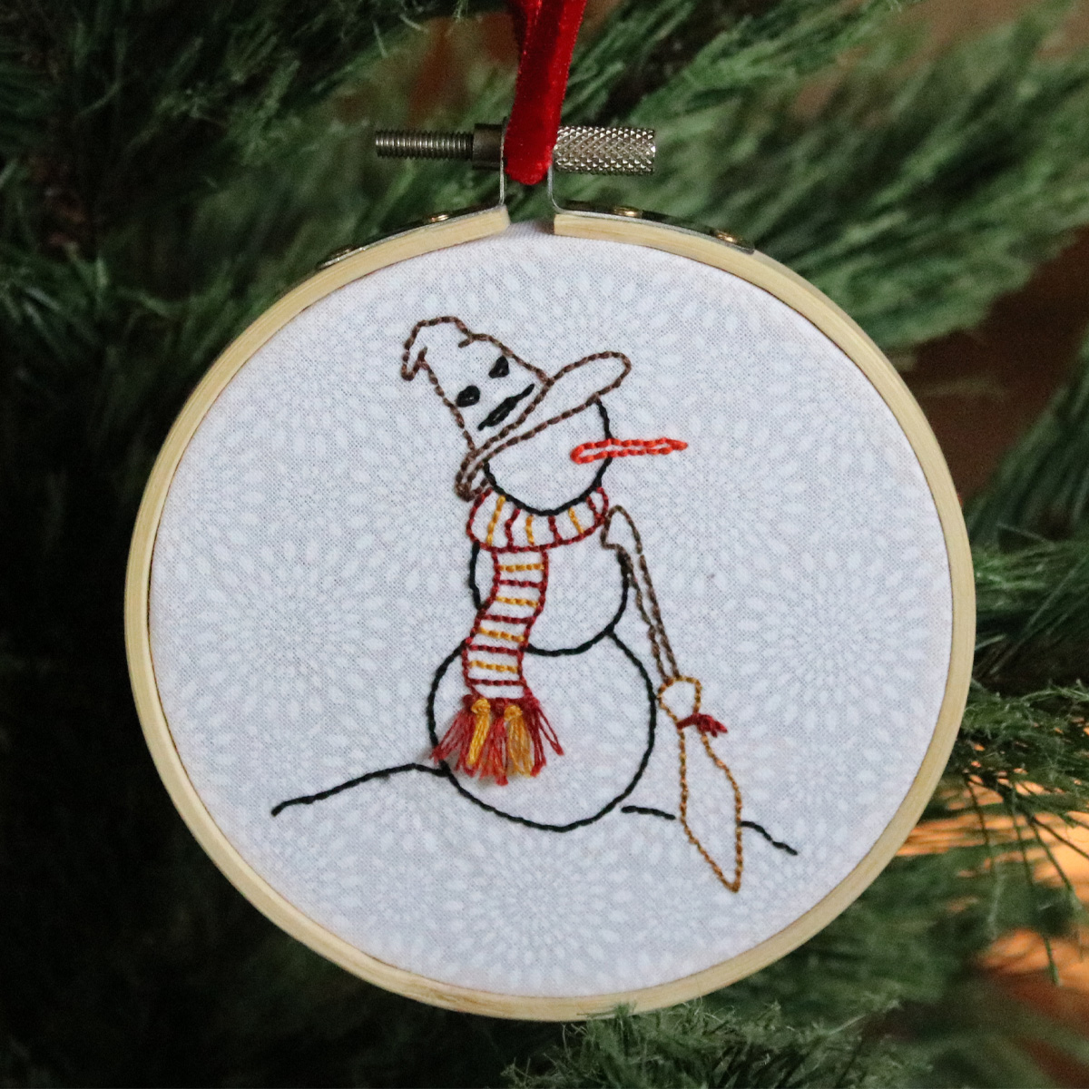 Snowman Harry Potter Embroidery Design
