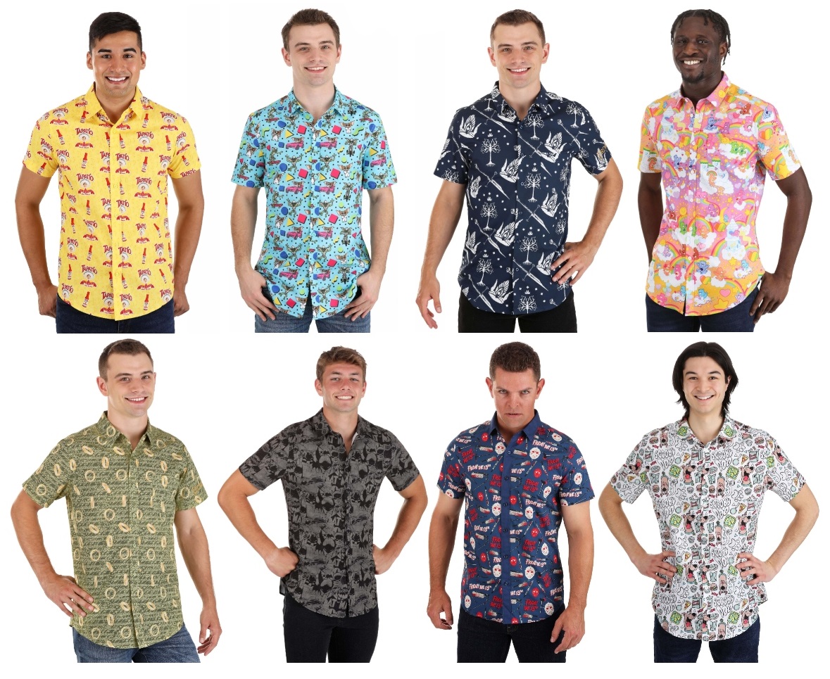 Licensed Button-Up Shirts
