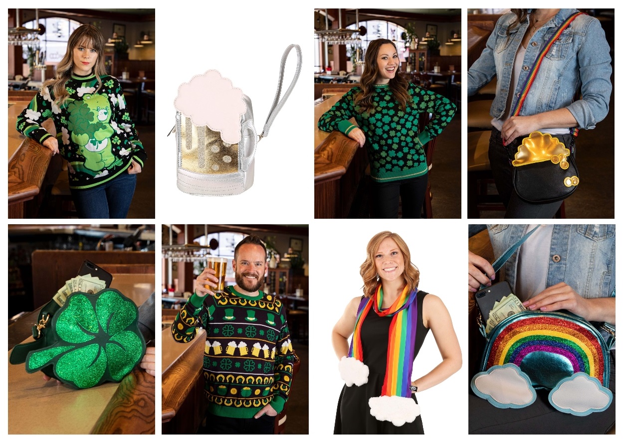 St. Patrick's Day Sweaters and Accessories