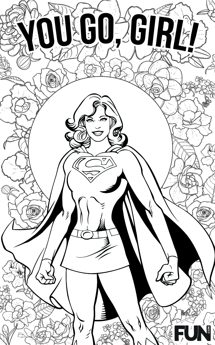 Mother's Day Supergirl Card