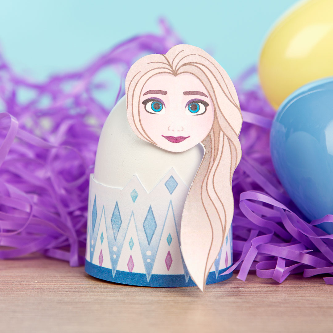 Printable Elsa Easter Egg