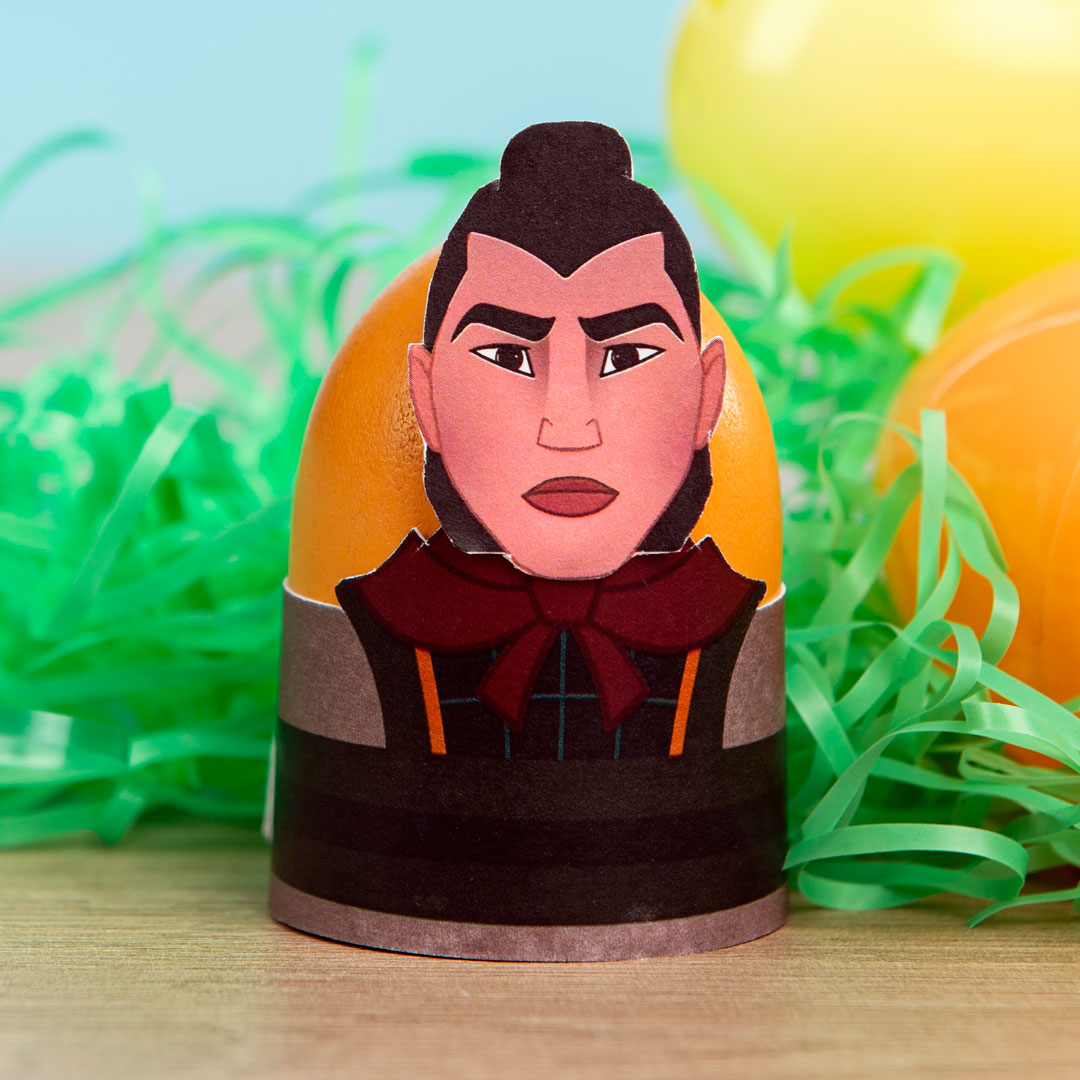 Printable Li Shang Easter Egg