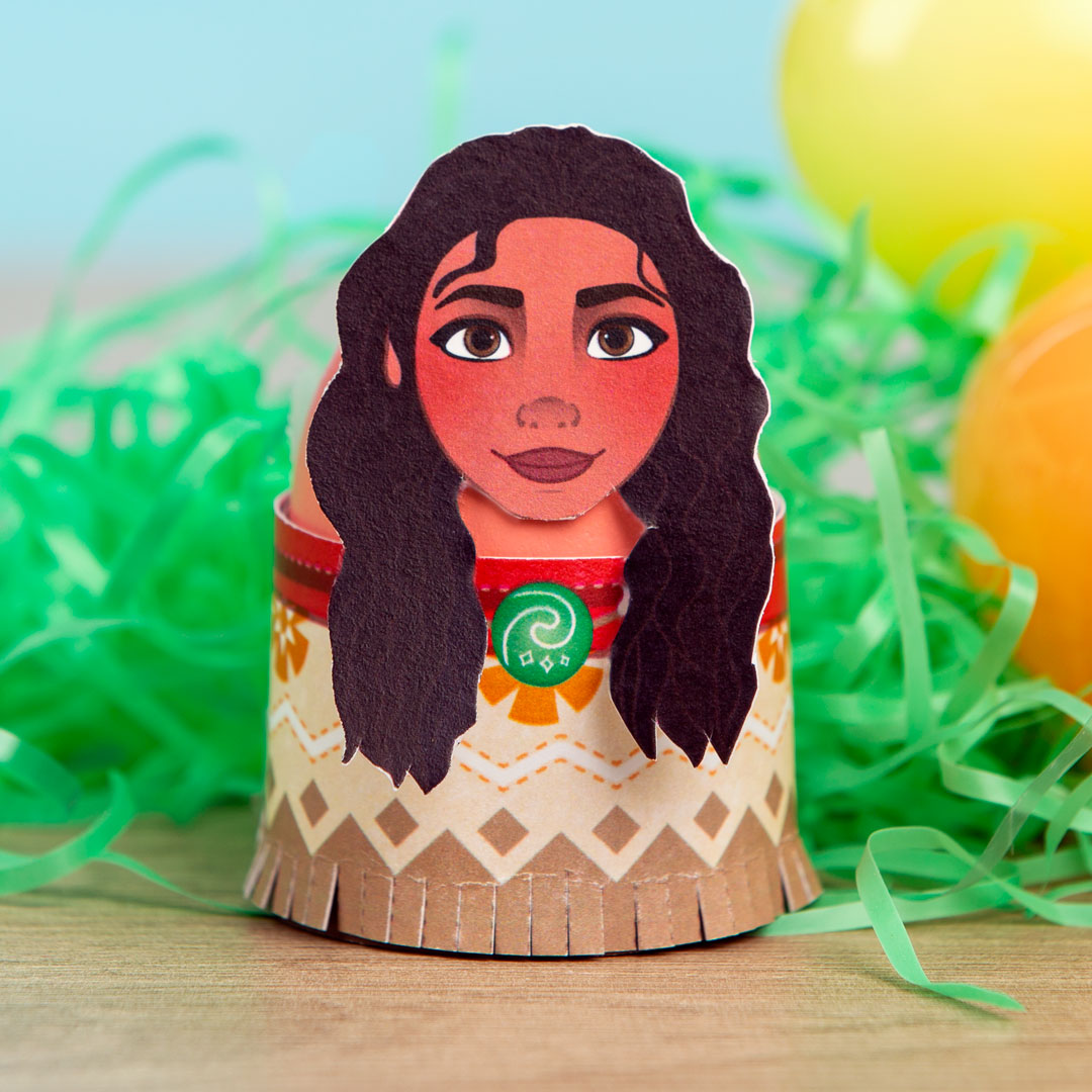 Printable Moana Easter Egg