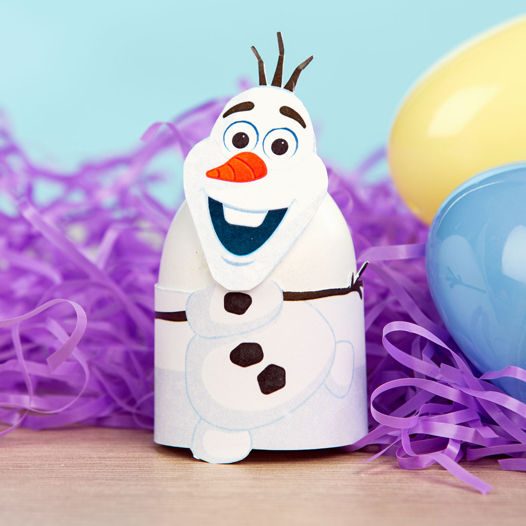 Printable Olaf Easter Egg