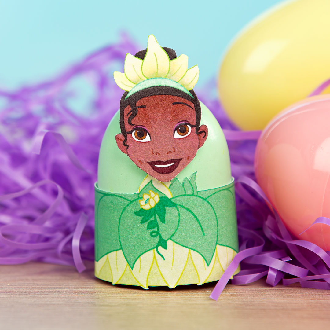 Printable Tiana Easter Egg