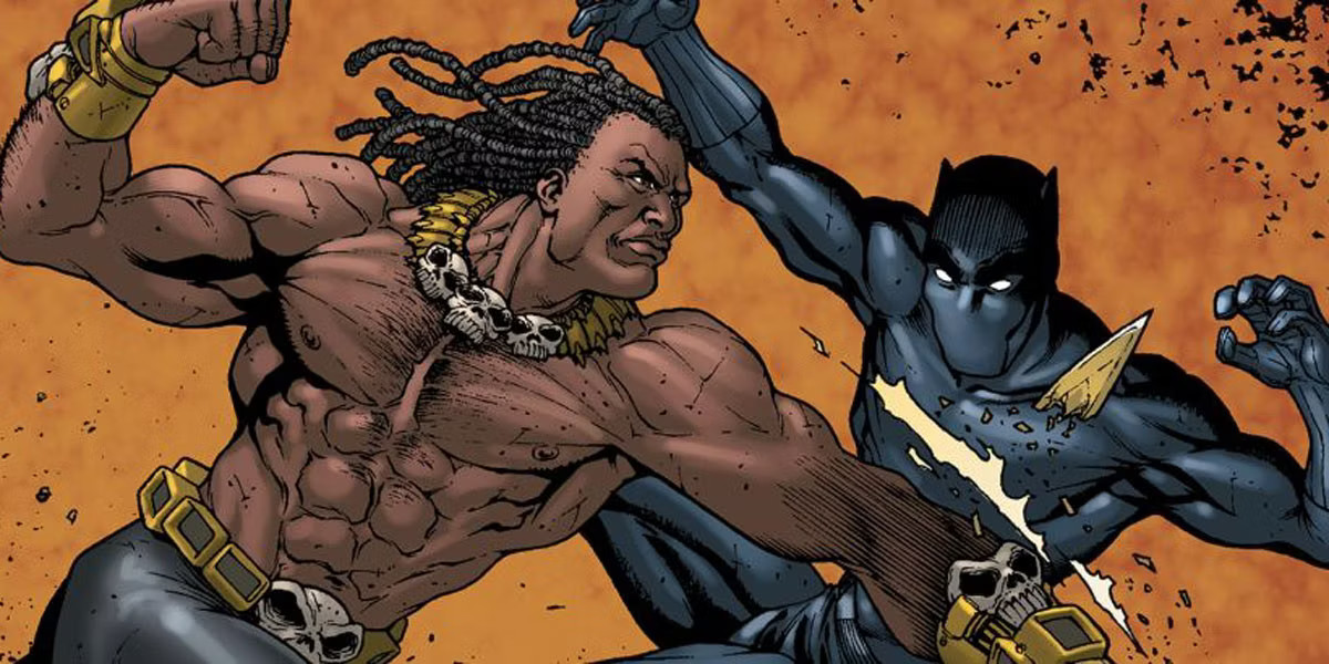 Black Panther and Killmonger