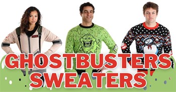 Busting Ghosts Never Looked So Good: Introducing the FUN.com 2024 Ghostbusters Sweaters