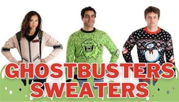 Busting Ghosts Never Looked So Good: Introducing the FUN.com 2024 Ghostbusters Sweaters