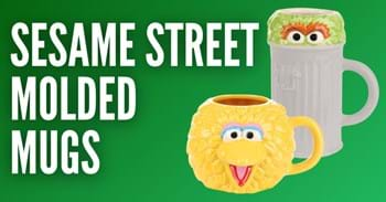 Sesame Street Molded Mugs