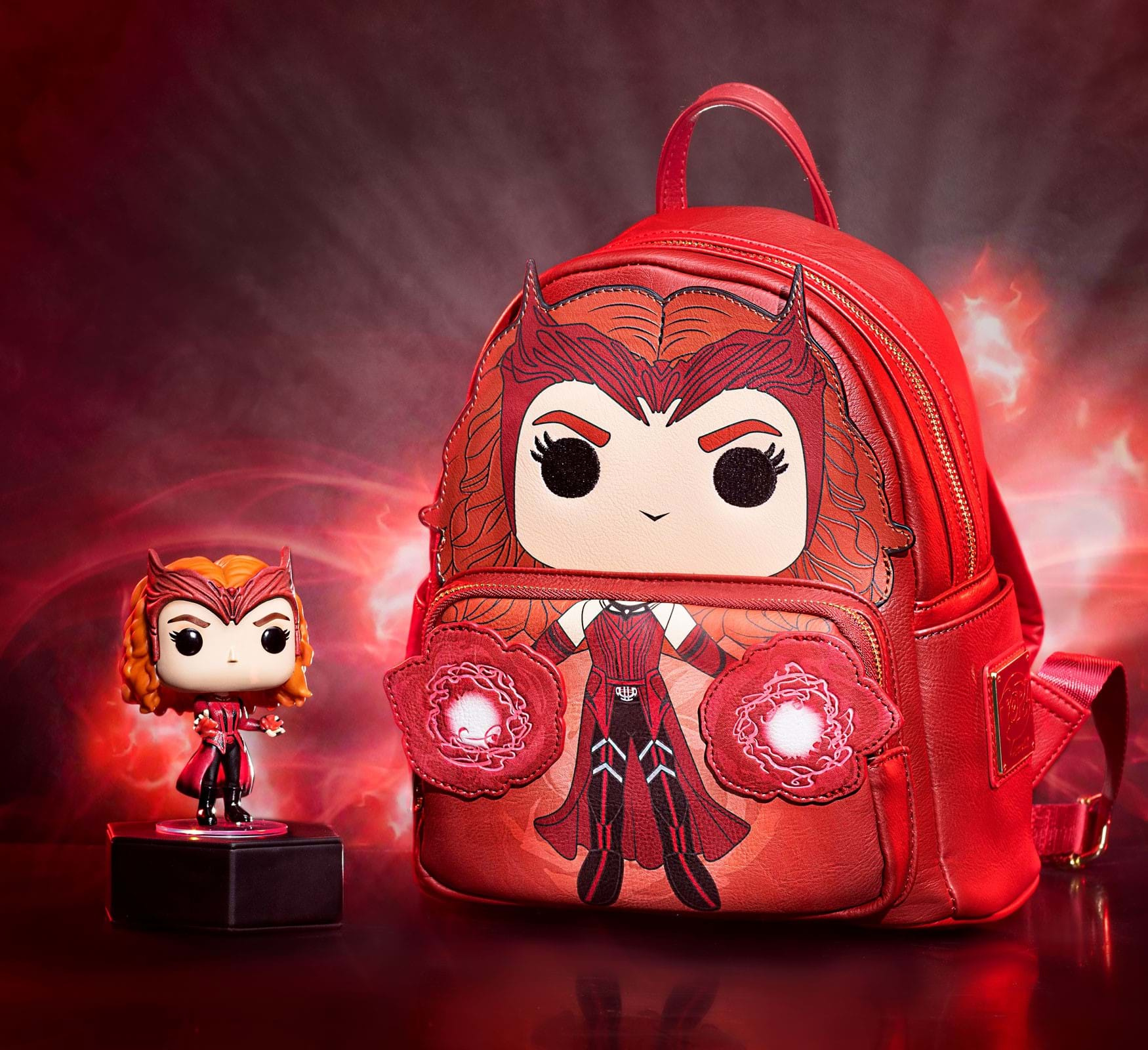 Scarlet Witch Funko Pop! and Loungefly Backpack