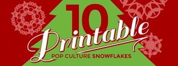 10 Pop Culture Snowflakes