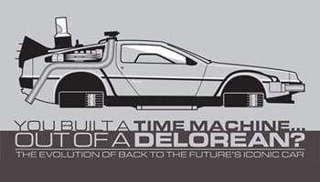 DeLorean Evolution Infographic