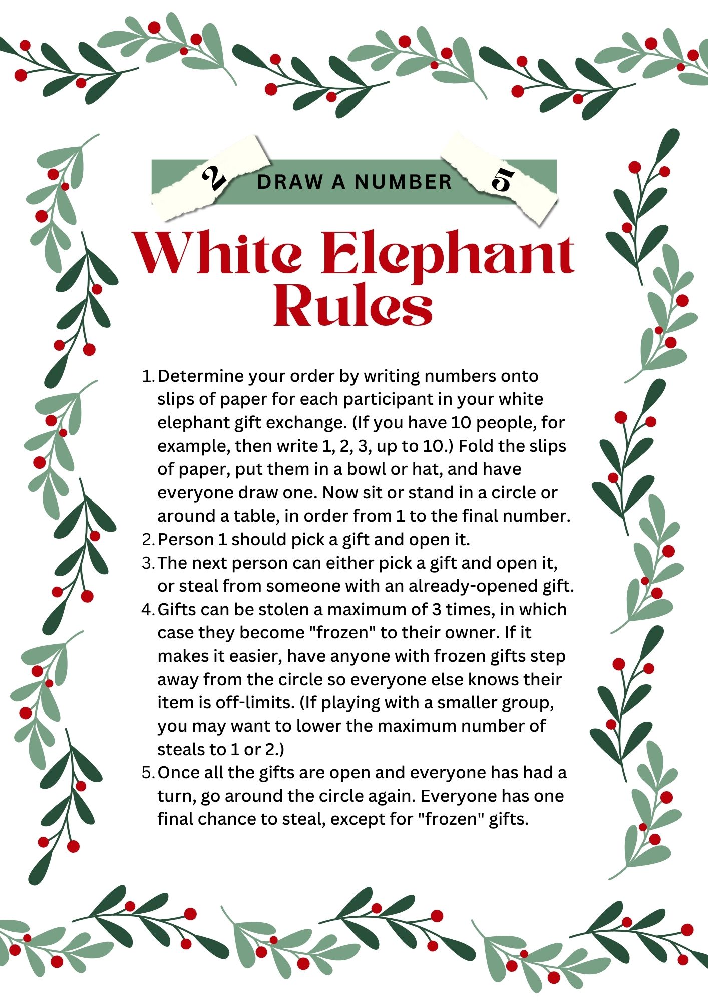 Buy Squirrel Products White Elephant Party Kit Swappy The Chrsitmas Party  Game The Most Fun You Can Have Exchanging Useless Gifts for The Holidays  Online at Low Prices in India - Amazon.in