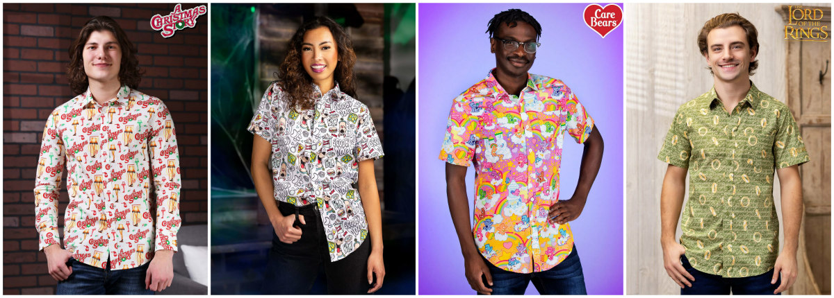 Geeky Button-Up Shirt Gifts