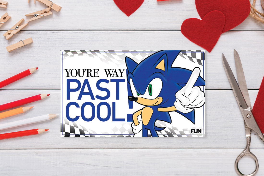 Sonic the Hedgehog Valentine