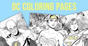 DC Comics Coloring Pages