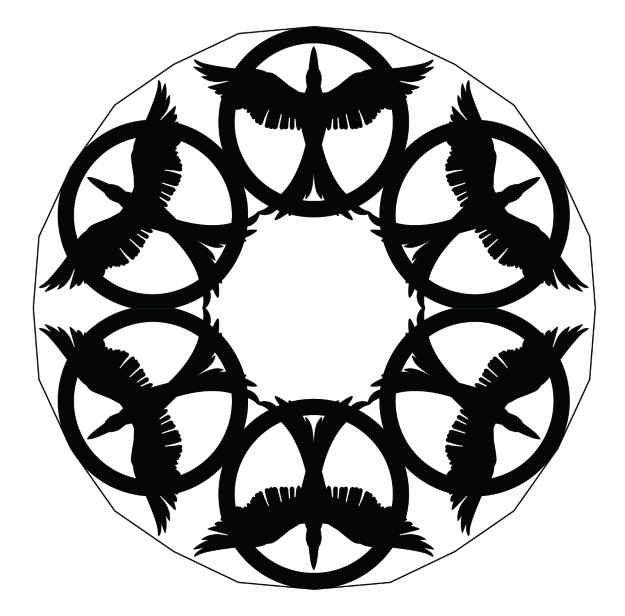 Hunger Games Mockingjay Snowflake