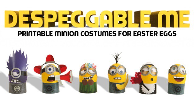 minion goggles printable