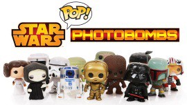 Star Wars Pop Vinyl Photobombs