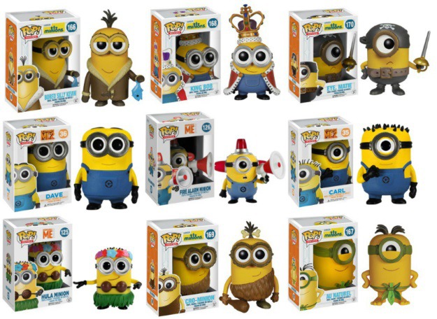 Minion Funko Pop Vinyl Toys