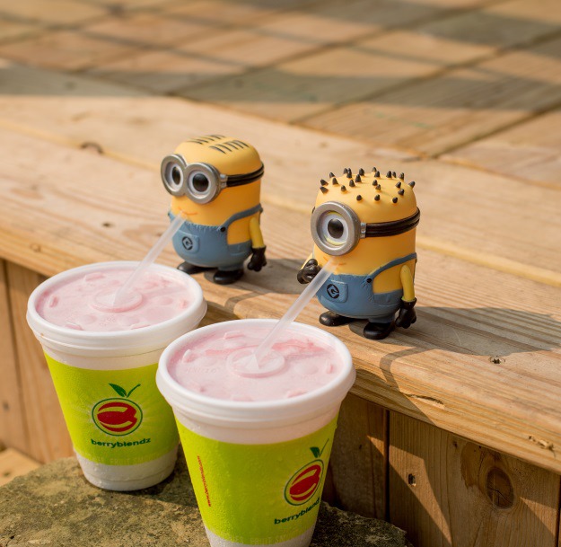 Minions Drinking Smoothies