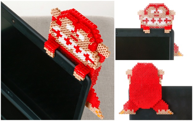 Hanging Donkey Kong Perler Beads