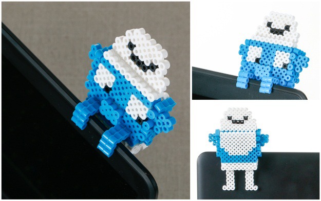 3D Smurf Perler Beads