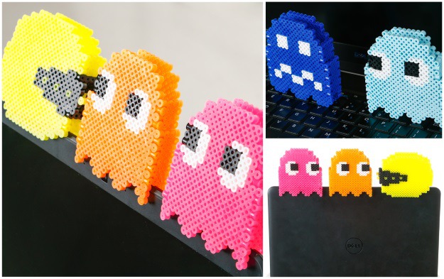 pacman perler beads