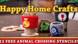 Happy Home Crafts: 12 Free Animal Crossing Stencils [Printables] - FUN.com  Blog
