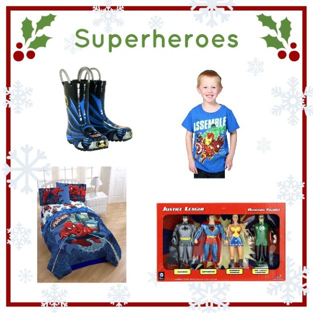 Superhero gifts for boys
