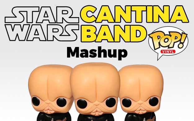 Star Wars Cantina Band: A Pop Vinyl Mashup