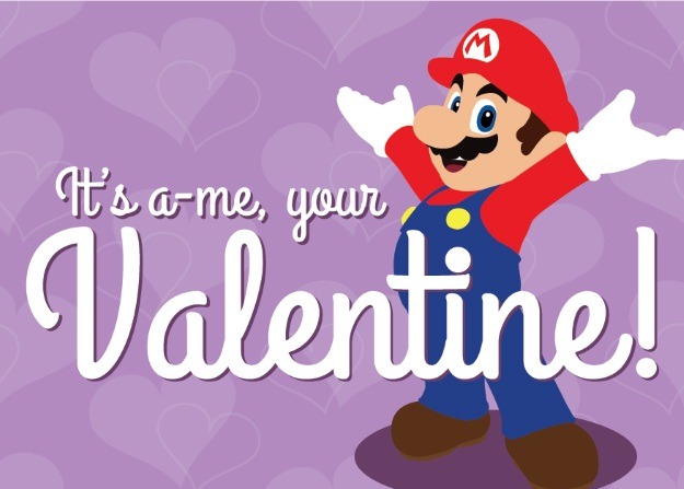 Video Game Heart Containers: 19 Printable Valentines for Valentine’s