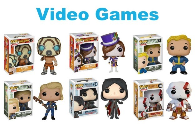 video game pop vinyl