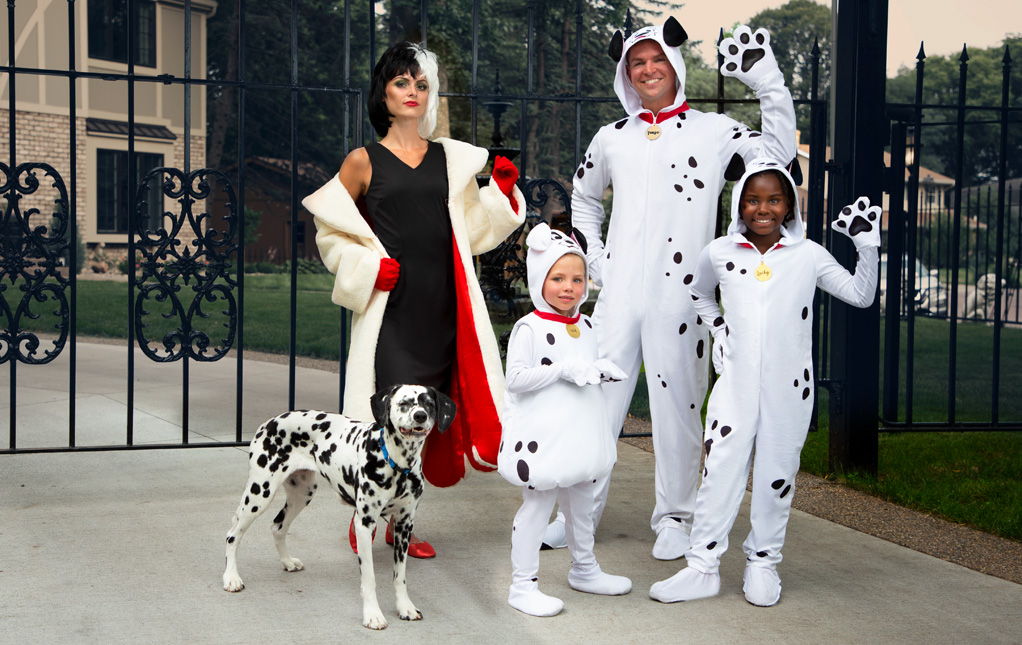 101 Dalmatians and Cruella Costumes