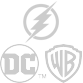 The Flash, DC Comics, and Warner Bros. Logos