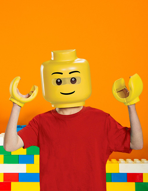 LEGO Hands and Mask