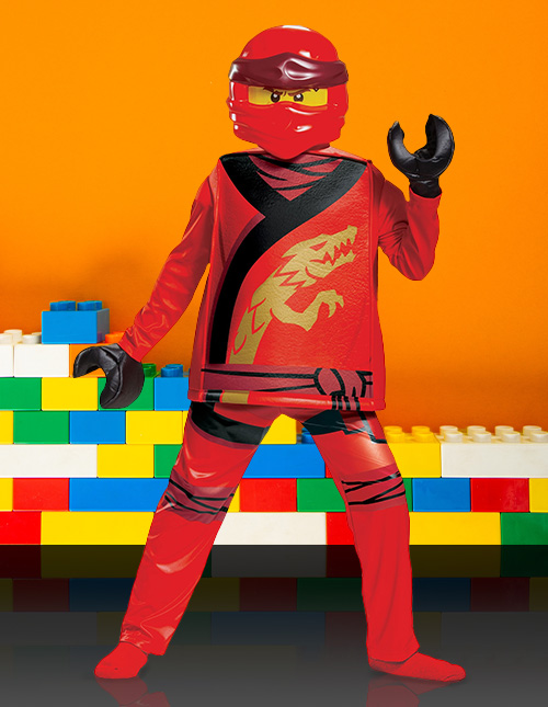 Kids Ninjago Jay Deluxe Boys Lego Costume, $44.99